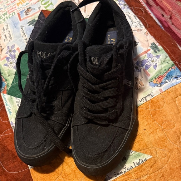 Polo Ralph Lauren Other - Polo by Ralph Lauren Black Sneakers
